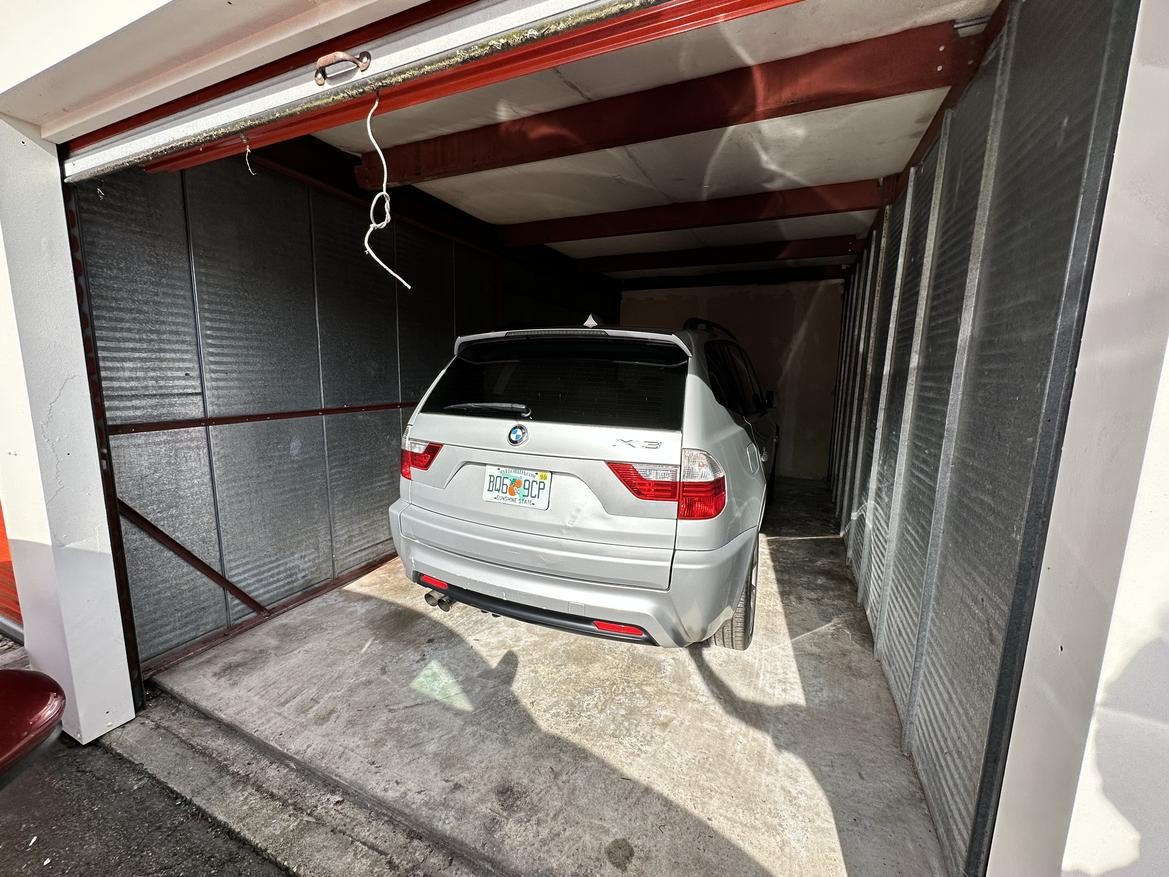 Car storage in unit