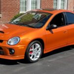 A parked 2005 Dodge Neon SRT4