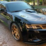 Custom 2017 Pontiac Trans Am Super Duty muscle car with screaming chicken hood decal