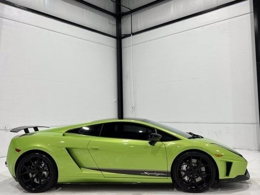 Close-up of Lamborghini Gallardo badge, indicating it is not a Superleggera model, highlighting potential misrepresentation by Carrio Motor Cars.