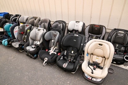 Infant, convertible, and booster car seats