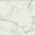 Essex Express AM Pickup/PM Dropoff Route Map