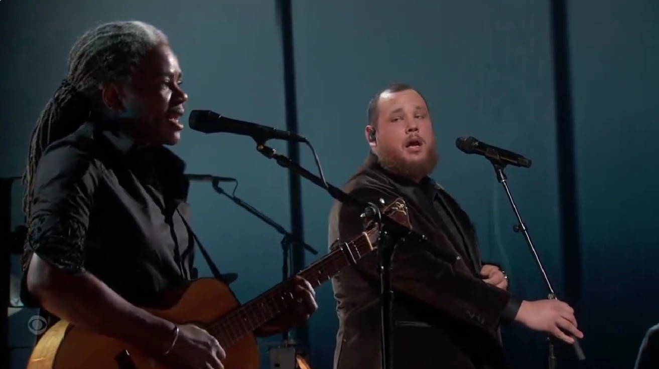 Tracy Chapman and Luke Combs perform 'Fast Car' at the 2024 Grammy Awards