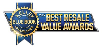 2019 Kelley Blue Book Best Resale Value Awards - KBB Value Car Recognition