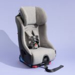 The Clek Foonf, our pick for best convertible car seat that is very safe and comfortable but also heavy and pricier.