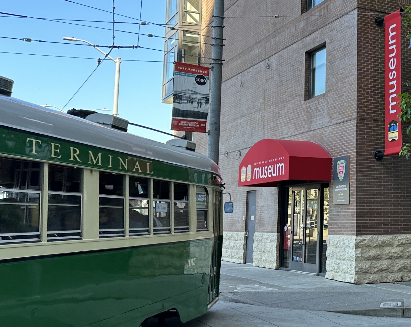 Inside the San Francisco Cable Car Museum: Explore vintage railway artifacts and unique San Francisco souvenirs in our gift shop.