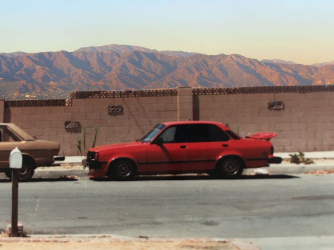 Red 1981 Isuzu I-Mark Sedan