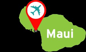 Maui Kahului Airport Map for Car Rental Return