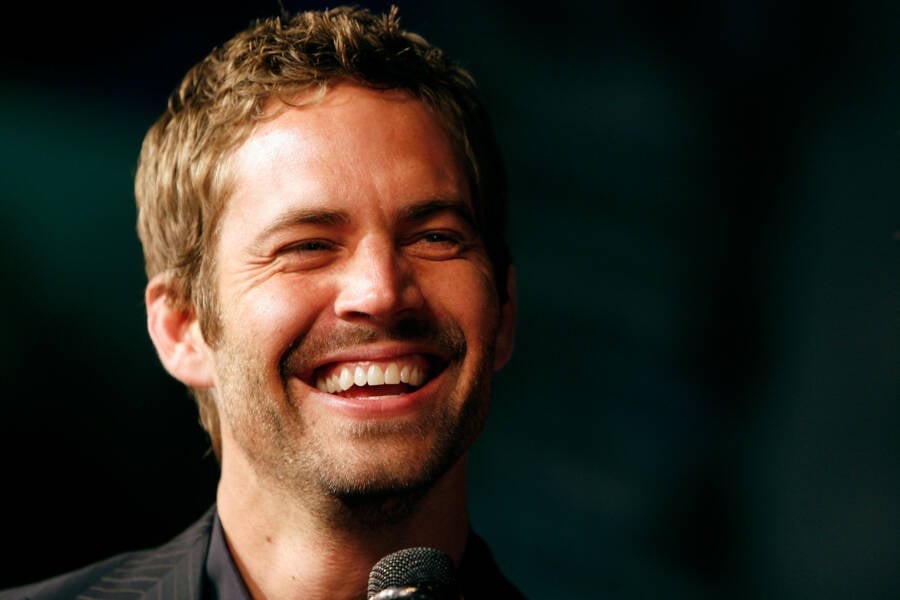 Paul Walker laughing