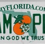 Sample Florida License Plate