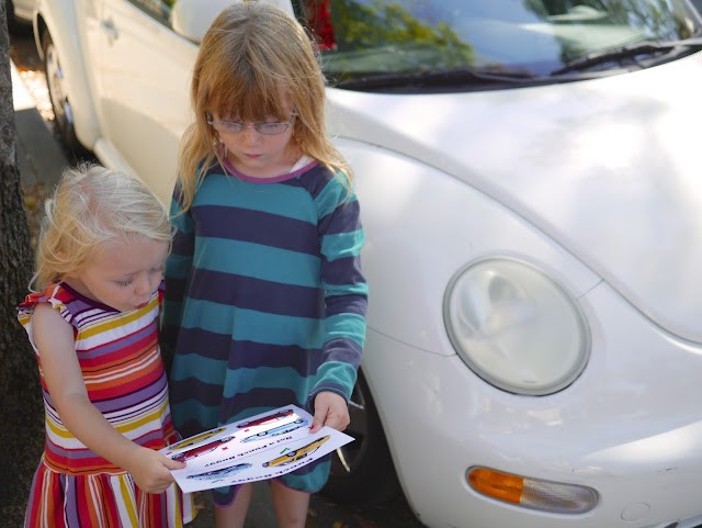 Uncertainty about a car identification for Punch Buggy.