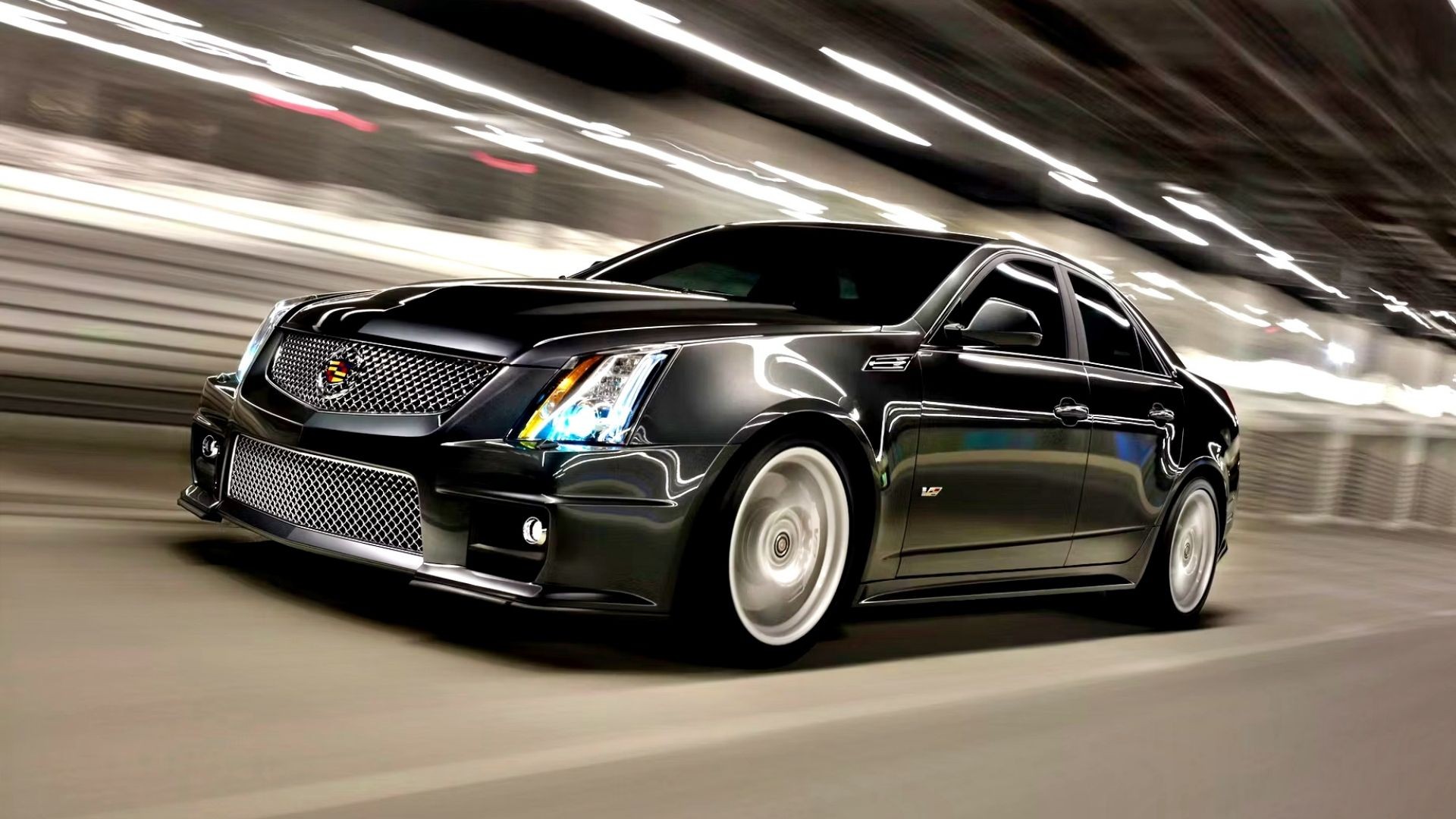 Black 2011 Cadillac CTS-V Sport Sedan