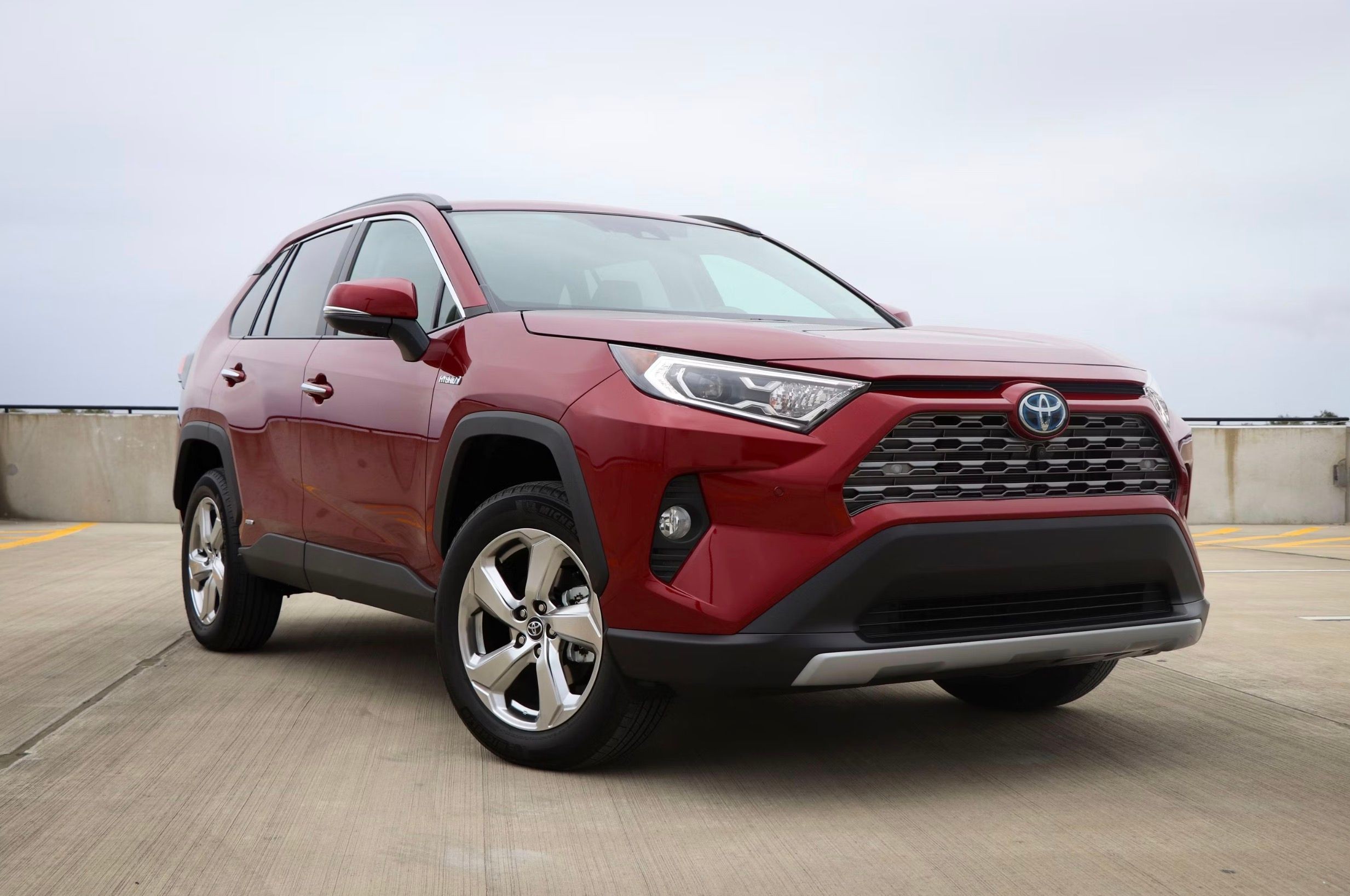 Toyota RAV4 Hybrid parked outdoors during daytime