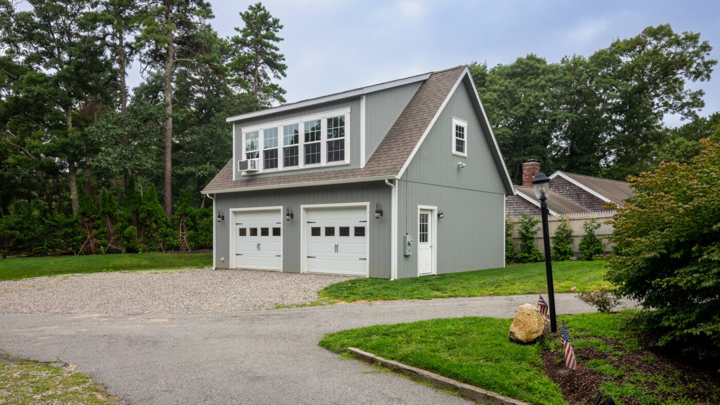 A standard 2-car garage size 