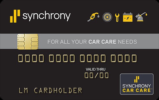 Synchrony Car Care Financing Card